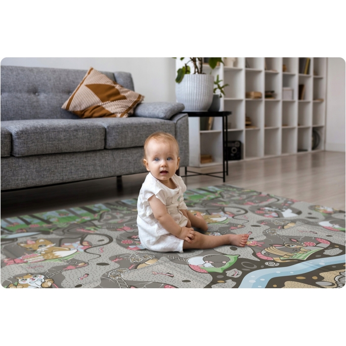 Salteluta joaca Nukido 200x180 cm Premium - imagine 8