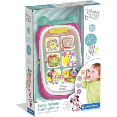 Clementoni Smartphone Minnie Mouse - Jucărie Interactivă