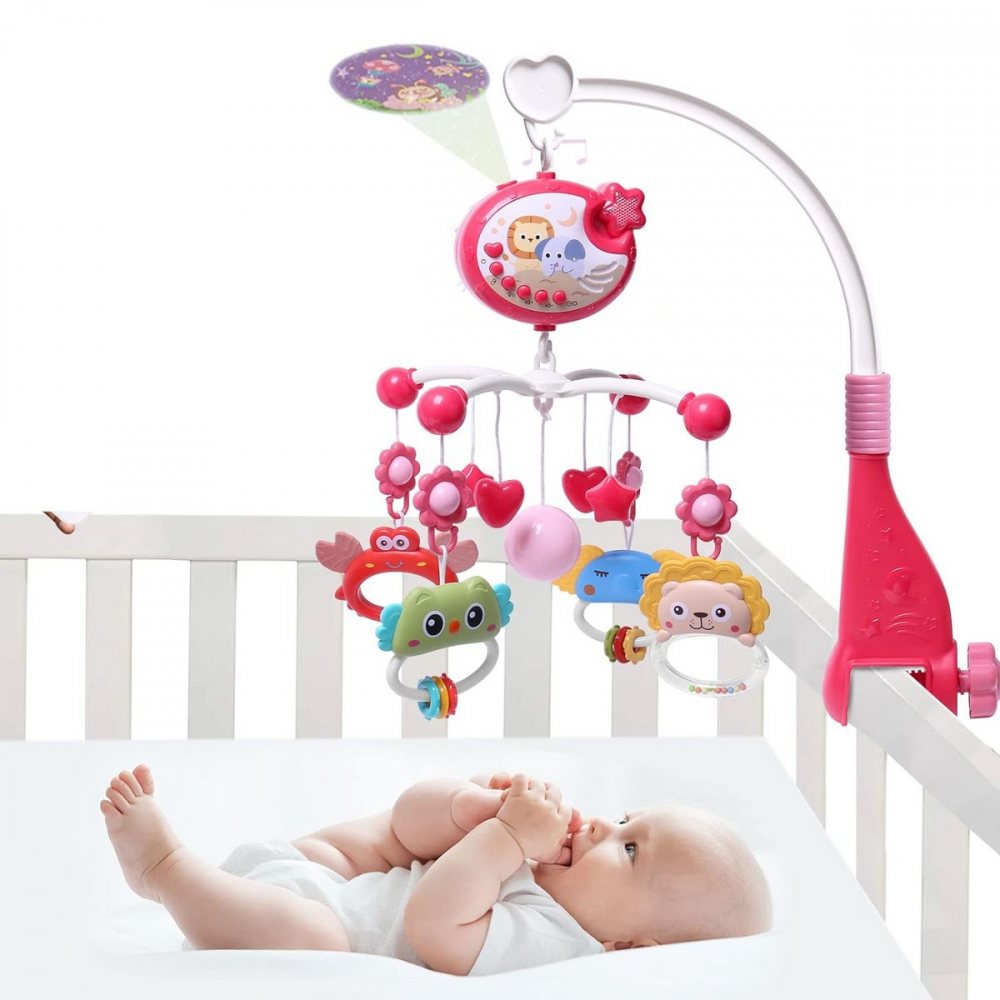 Carusel Muzical Proiector Red - Sfera Zabawek - imagine 5