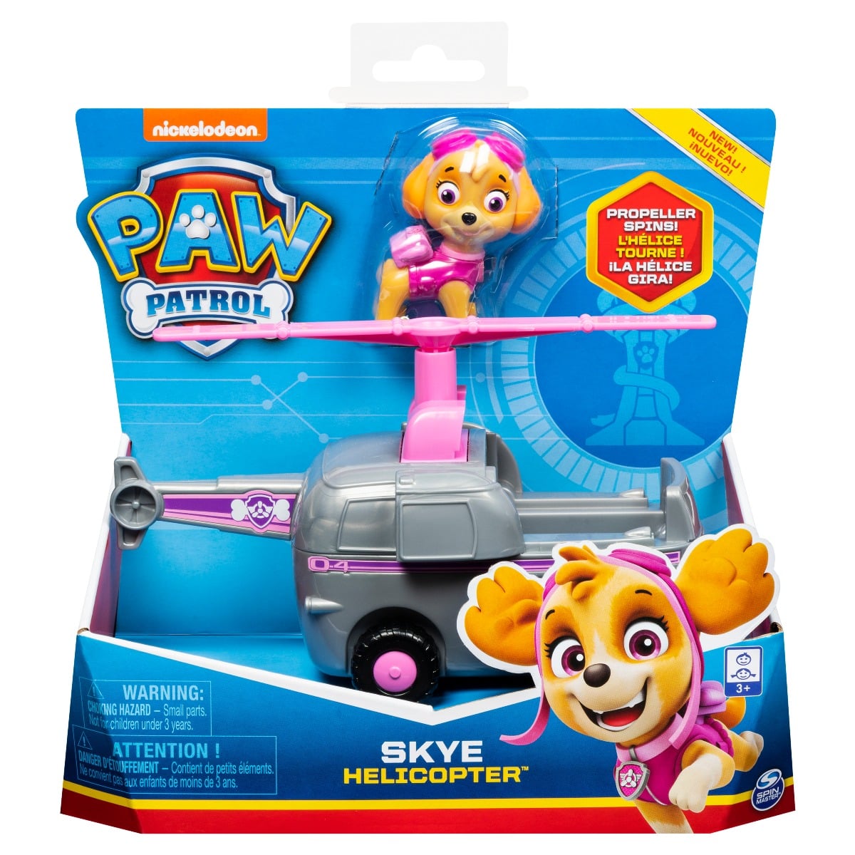Paw Patrol Skye Elicopter cu Figurina