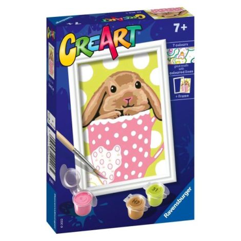 Ravensburger CreArt Iepuraș în Cană - Pictură - imagine 2
