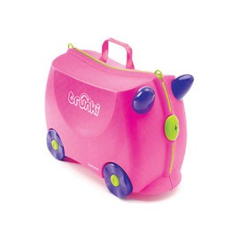 Trunki Trixie Pink: Geamantan Copii pe Roti - imagine 2