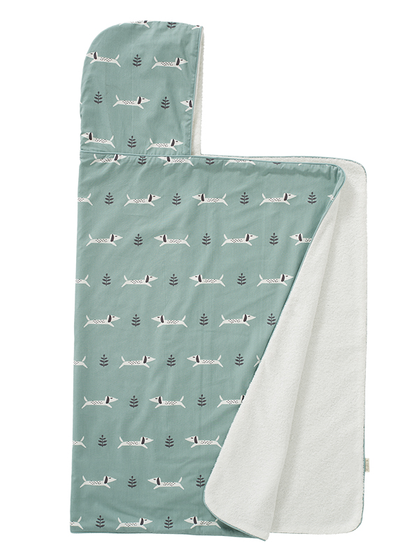 Prosop cu Gluga Dachsy, Bumbac Organic, 100x75 cm
