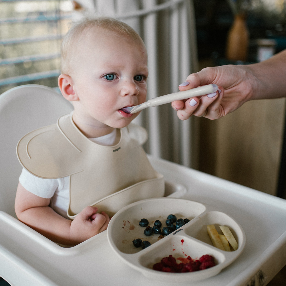 Lingurita Flexibila Babyono Silicon - Autonomie la Masa - imagine 8