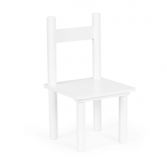 Set Masa + 2 Scaune Ecotoys Alb - imagine 4