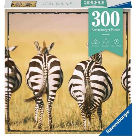 Puzzle Zebre Savana 300P Ravensburger - imagine 2