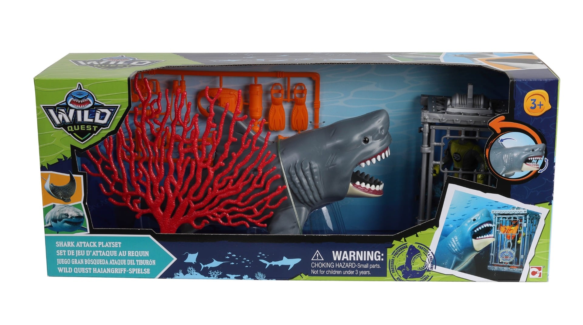 Wild Quest Atacul Rechinului - Figurine de Acțiune