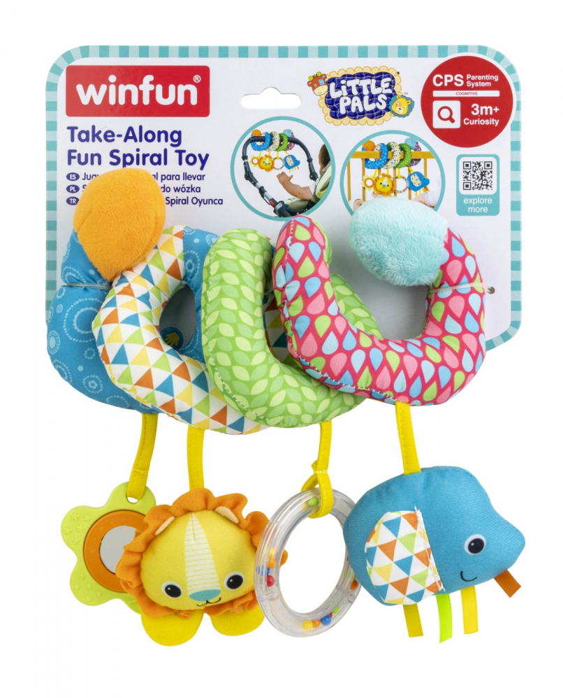 Winfun Spirala Carucior - Jucarie Interactiva Bebelusi