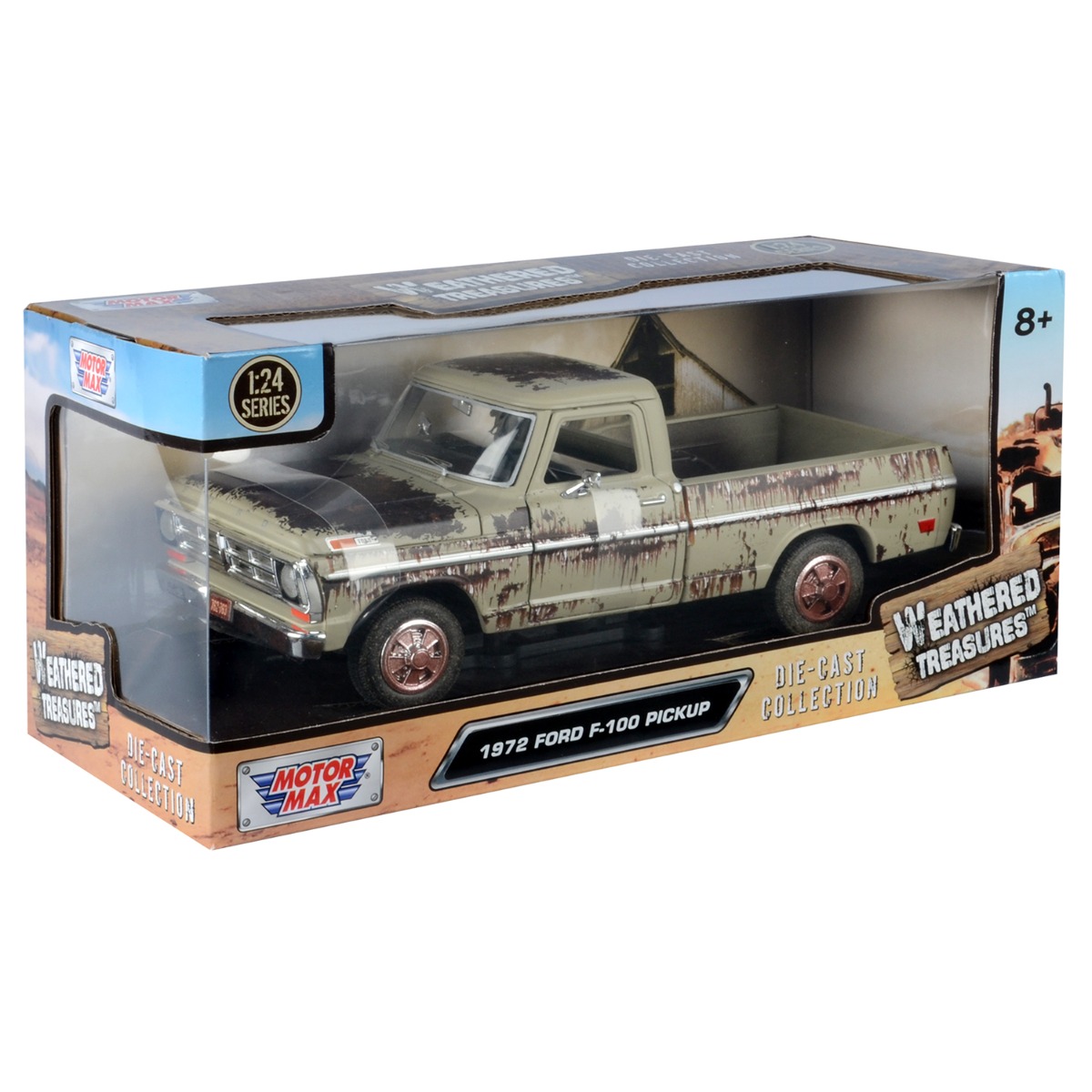 Motormax 1972 Ford F-100 Pickup 1:24