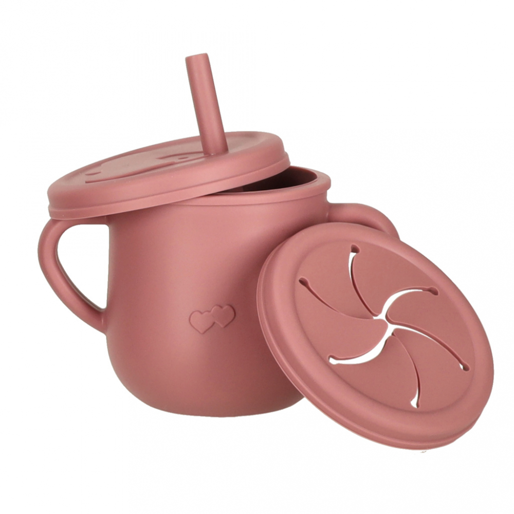Set Diversificare Ikonka 9P Silicon Squirrel Pink - imagine 4