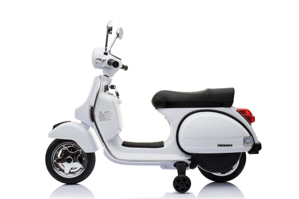 Scuter Vespa Electric 12V Copii 3-6 Ani - imagine 17