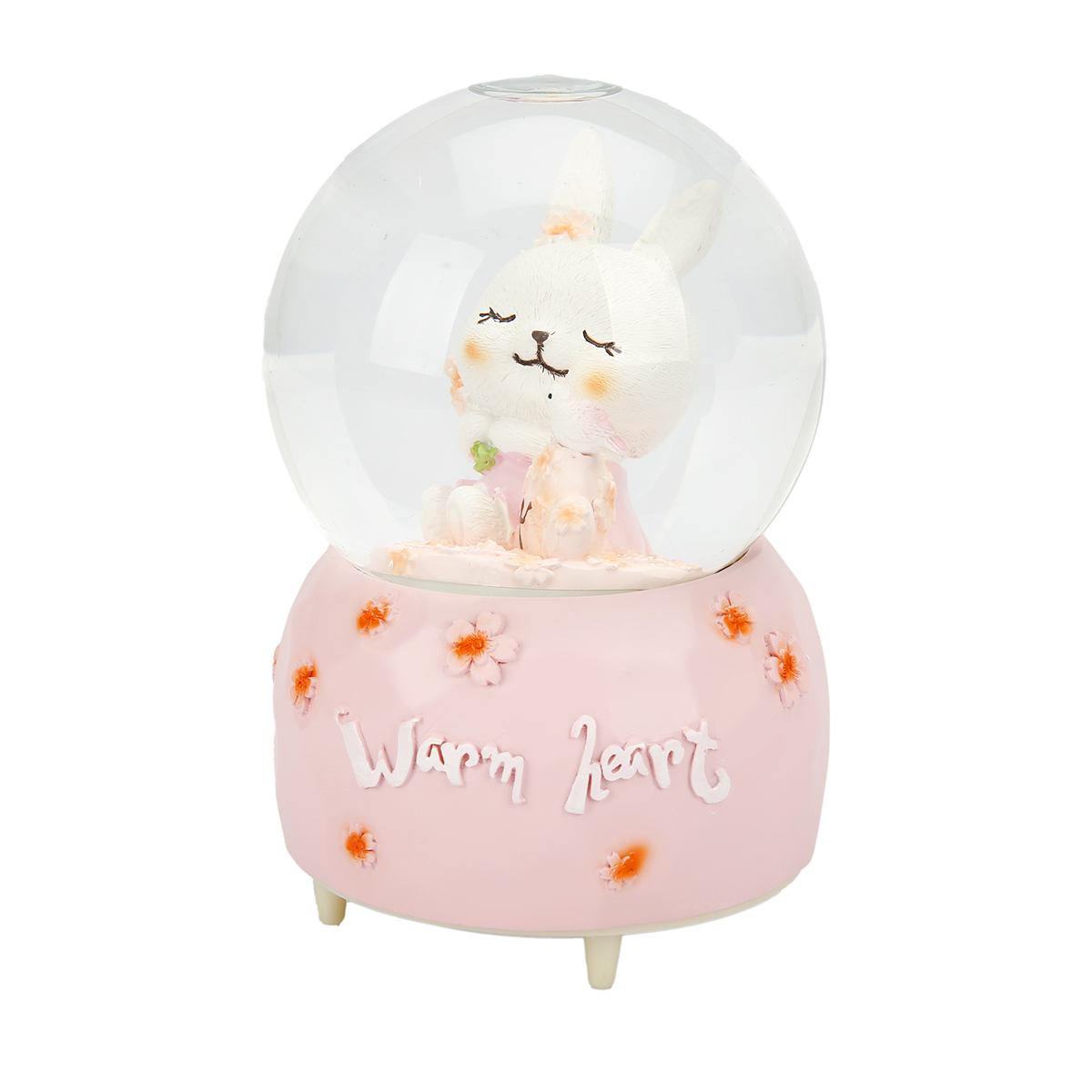 Glob de Zapada Sunman Iepuras cu Flori Decorativ