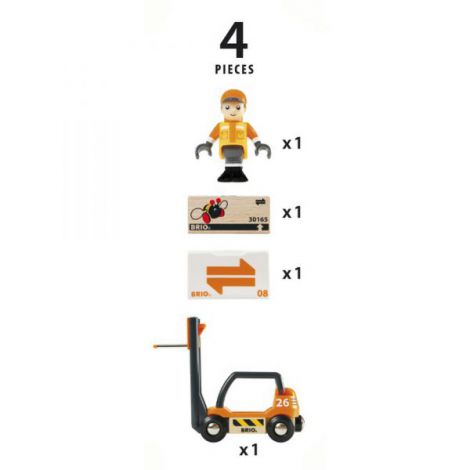 Stivuitor Brio 33573 pentru Trenulete de Lemn - imagine 3