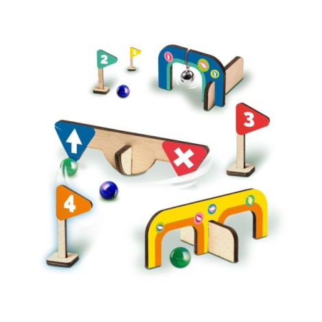 Ses Creative Minigolf Lemn pentru Copii - imagine 3