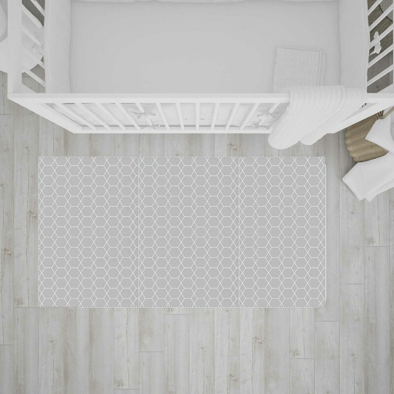 Covoras Joaca Bocioland Pliabil Honeycomb 200x150 - imagine 3