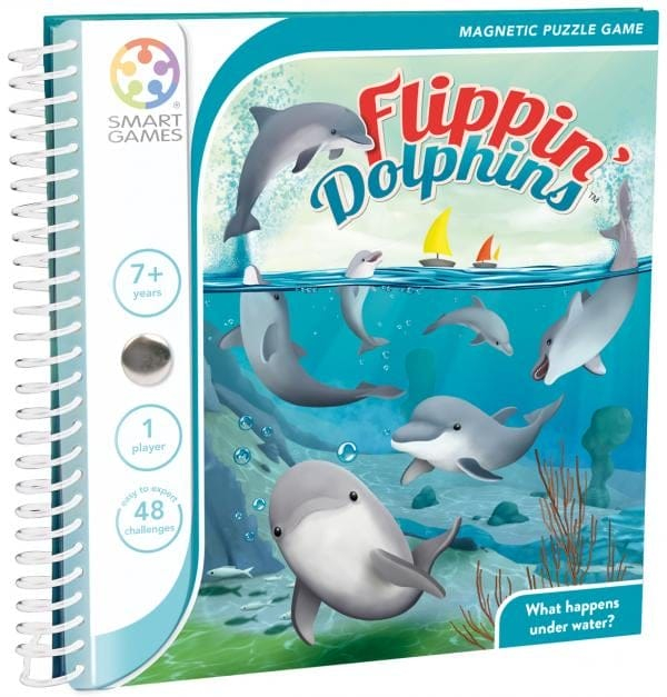 Smart Games Flippin Dolphins - Joc Logică 48 Provocări