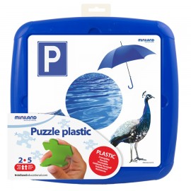 Puzzle Culoarea Albastră Miniland - Dezvoltare - imagine 2