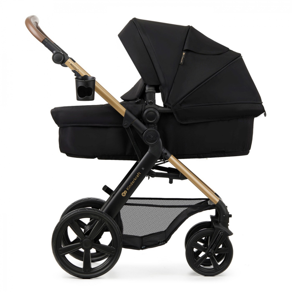 Carucior 3 in 1 Kinderkraft Moov 2 Black - imagine 9