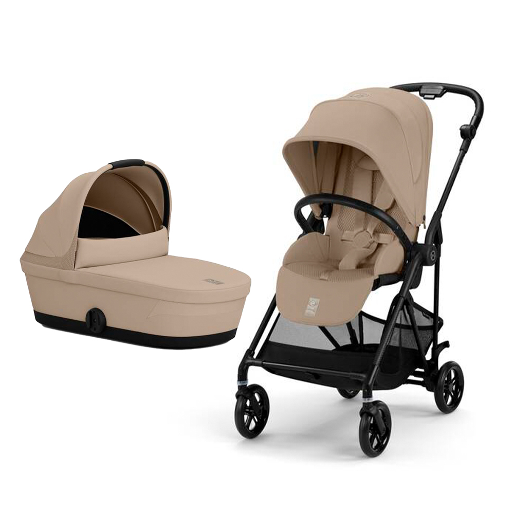 Carucior Cybex Melio Carbon 2 in 1, Usor si Compact