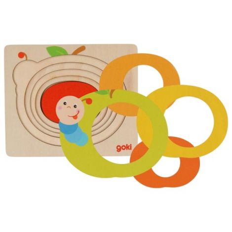 Puzzle Lemn Omida Goki | Educațional 2+ - imagine 2