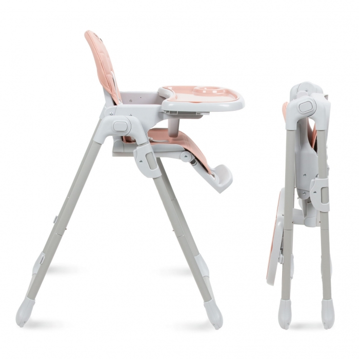 Scaun Masa Kidwell Beno Pink, Pliabil și Funcțional - imagine 2