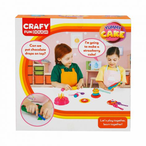 Set Plastilina Prajituri Crafy + 13 Unelte - imagine 5