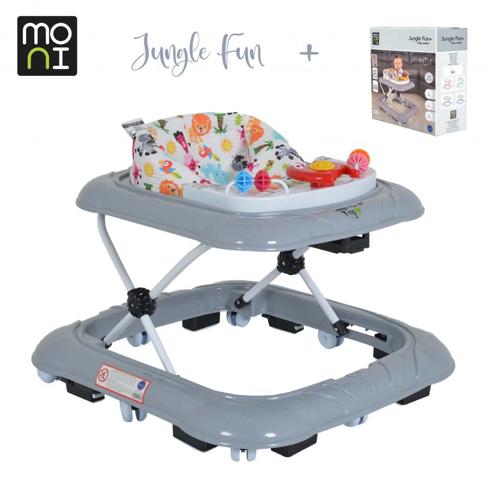 Premergator Moni Jungle Fun Plus Grey, Interactiv