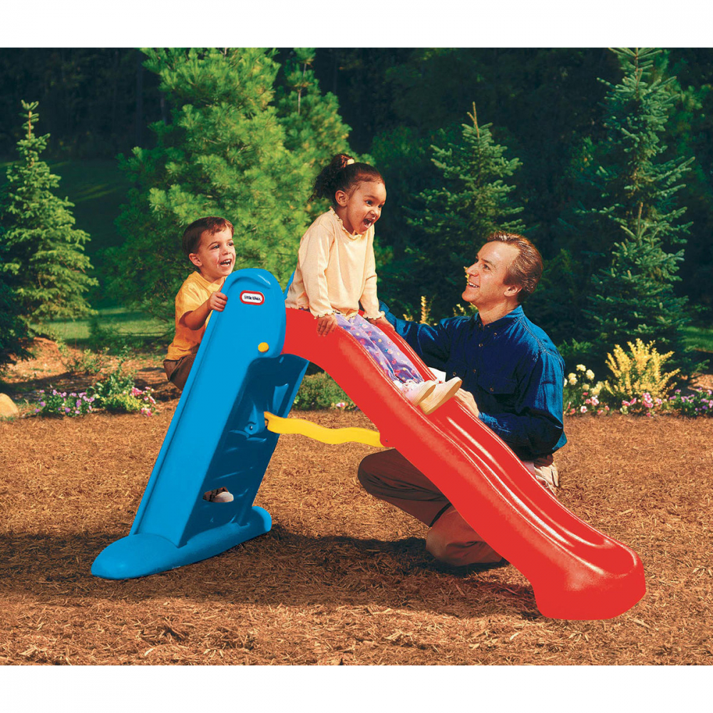 Tobogan Rosu Little Tikes - Jucarie Exterior Sigura - imagine 4