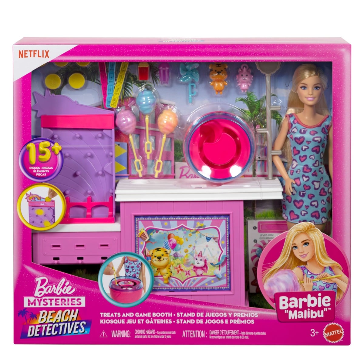 Barbie Malibu Beach Detectives Set Joacă