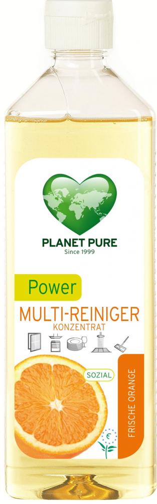 Detergent Bio Planet Pure 510ml cu Ulei de Portocale
