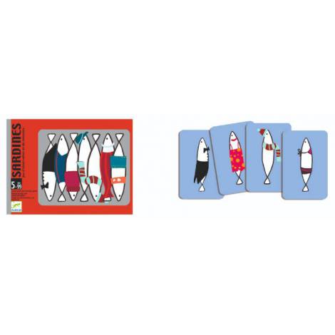 Joc Memorie Djeco Sardine | Educativ și Distractiv - imagine 2
