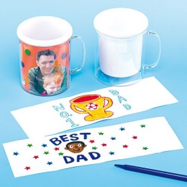Cani de Decorat Baker Ross | Set 4 bucți DIY Creativ - imagine 2