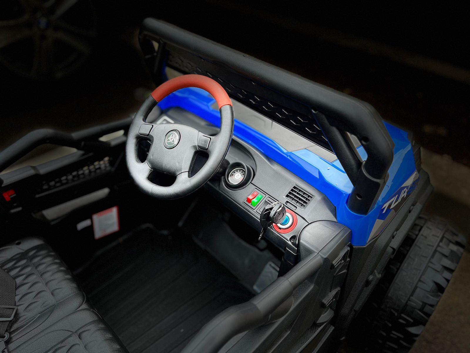 UTV Turbo RZR 4x4 12V Albastru | Autokids - imagine 7