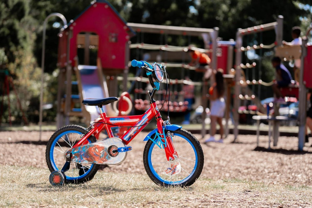 Bicicleta Huffy Spiderman 16" cu roti ajutatoare - imagine 8