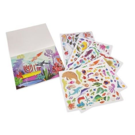 Melissa & Doug Abtibilduri Reutilizabile Acvatice - imagine 3