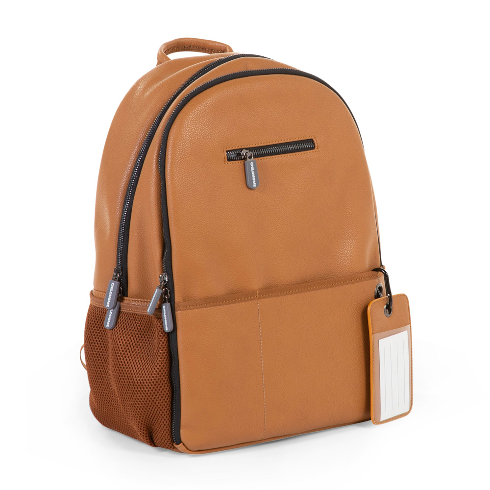 Rucsac infasat Childhome eco-leather maro