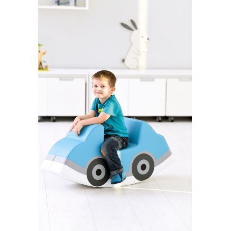 Balansoar Mașinuță Albastră Moje Bambino - imagine 2