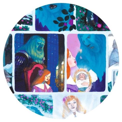 Puzzle Djeco Frumoasa si Bestia 100 piese - imagine 4
