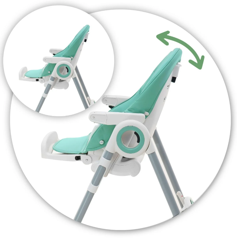 Scaun de masa AppeKids Sky River Green - imagine 2
