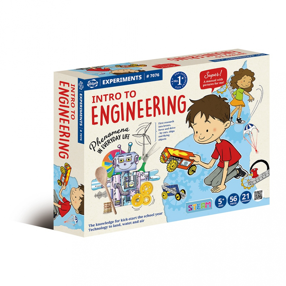 Kit STEM Fizica Aplicata Gigo Toys | 21 Experimente