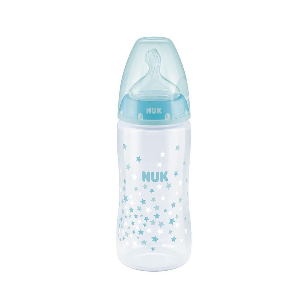 Biberon NUK First Choice 300ml Control Temp, M, 0-6 luni - imagine 2