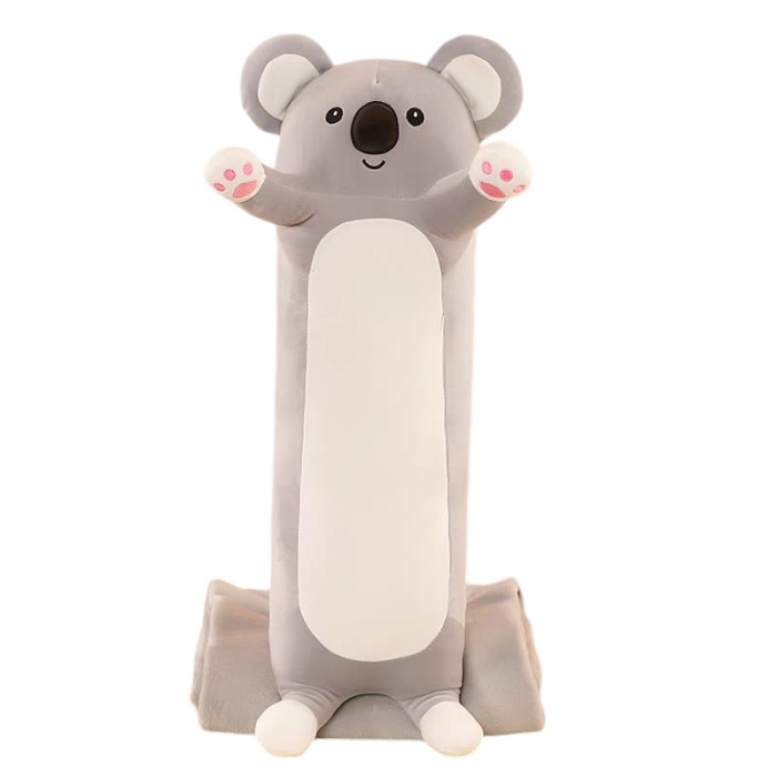 Jucărie Plus Perna Koala Gri cu Pătură Krista