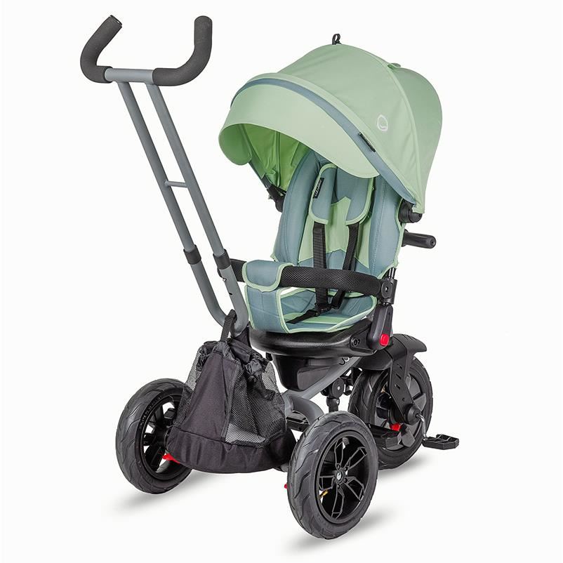 Tricicleta Coccolle Pianti Verde Multifunctionala - imagine 11