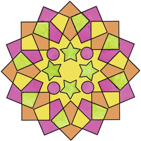 Set Mini Mandala Ravensburger | Creatie Geometrica - imagine 5