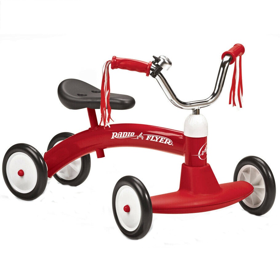 Ride-On Radio Flyer Scoot About, Fără Pedale - imagine 3
