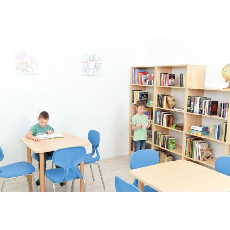 Dulap bibliotecă Moje bambino, 4 rafturi spațioase - imagine 7