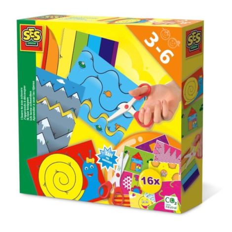 Set Creativ Ses: Învață să folosești foarfeca