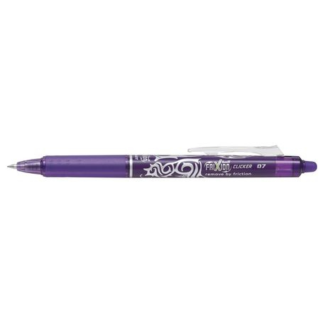 Pilot Frixion Clicker violet 0.7mm - Șterge&Rescrie