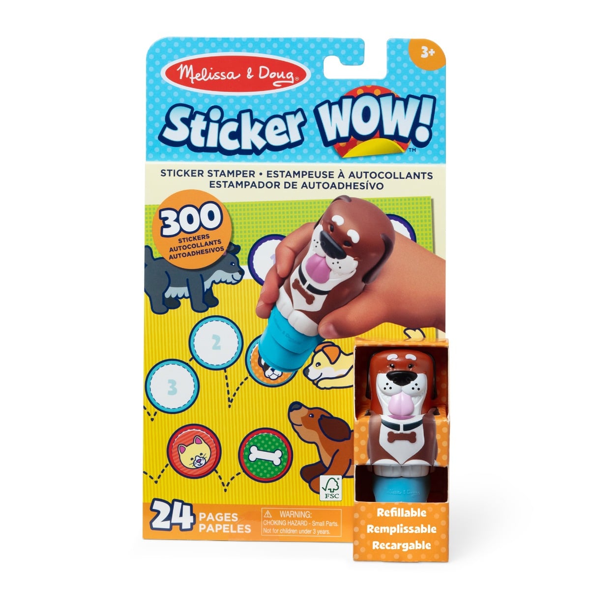 Sticker WOW! Catel Melissa & Doug - Creativitate