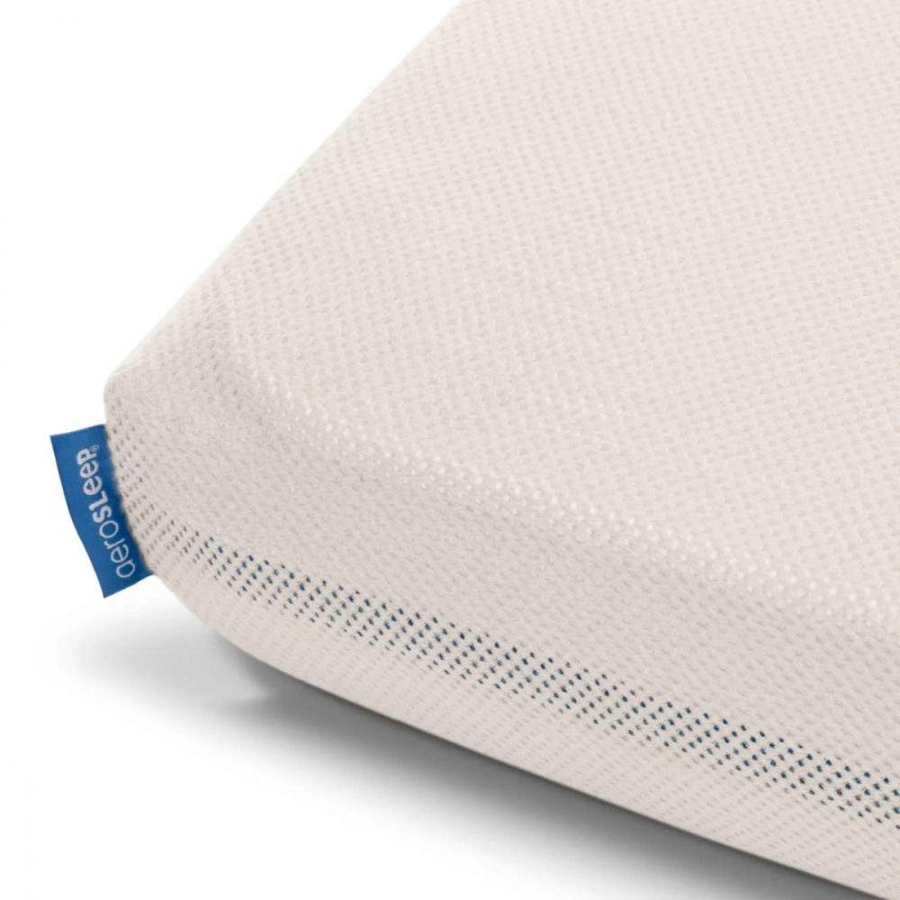 Cearsaf Aerosleep Almond 120x60 cm, Respirabil - imagine 4
